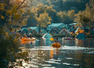 Activités nautiques et animations au camping Le Calagogo
