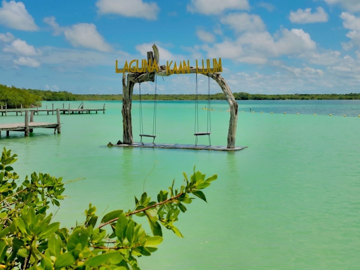 Lagune de Kaan Luum au Mexique