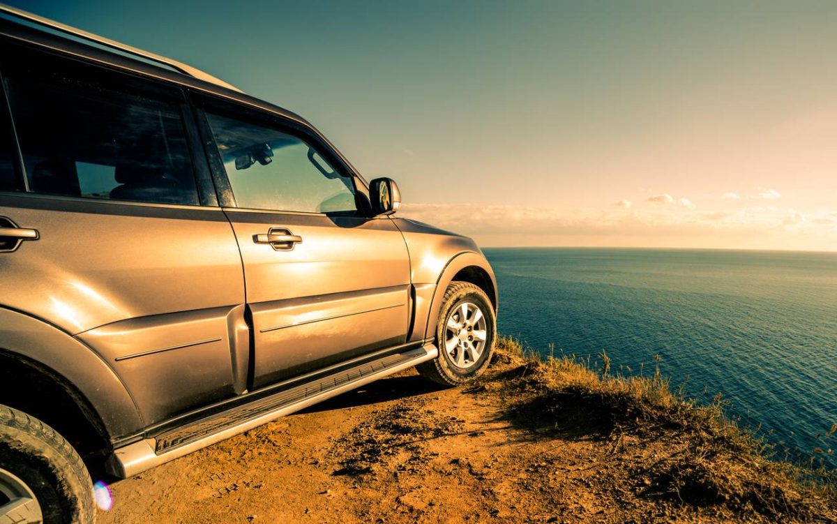 route côtière de Guadeloupe en SUV