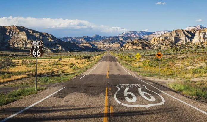 route 66 en road-trip